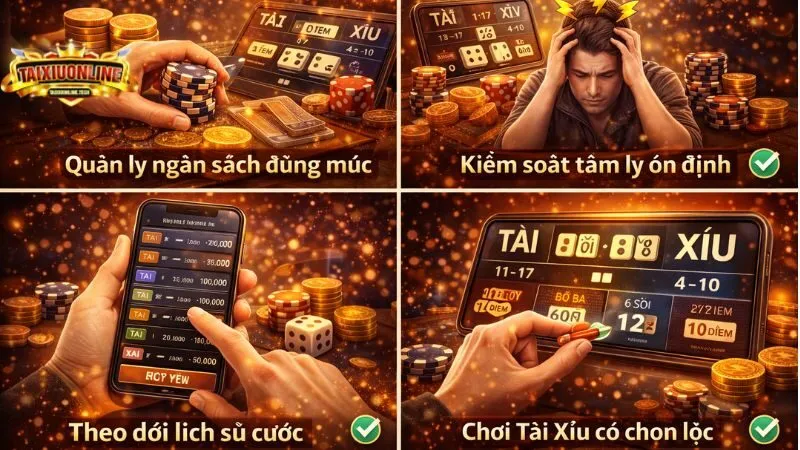 Kinh nghiệm chơi Tài Xỉu Online từ cao thủ